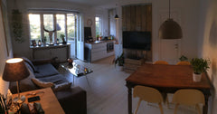 Dejlig lys lejlighed, soveværelse, badeværelse, stor altan, ny istandsat. I hjer Copenhagen, Denmark Hyggelig lejlighed Entire condo vacation rental 15374416