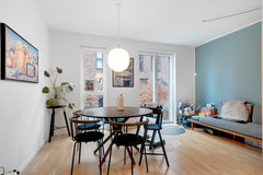 Our townhouse is from 2018 with two small gardens in the heart of "Grønttorvet"  Copenhagen, Denmark Modern townhouse. Perfect fit for families - 140m2 Entire townhouse vacation rental 39189859