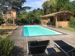 Notre logement est une chartreuse de 200 m2 de plain pied sur un terrain de 1300 Bègles, France Grande maison familiale avec piscine à Bordeaux Entire home vacation rental 35863004