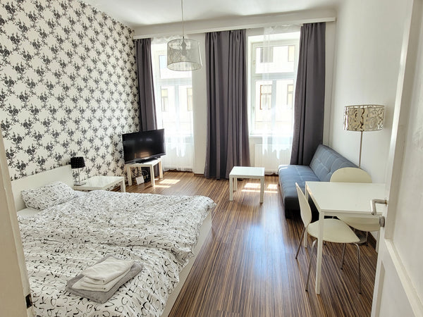 5-6 minutes walking distance to next subway station