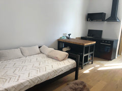 Profitez d'un logement élégant et central à proximité des transports publiques e Brussels, Belgium Cosy renovated studio w/ balcony nr Flagey &Center Entire rental unit vacation rental 651928682612548553