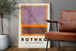 Rothko Print, Exhibition Poster, Abstract Wall Art, Mark Rothko 'Untitled' | HIGH QUALITY POSTER | Large Size Modern Art, Famous painter