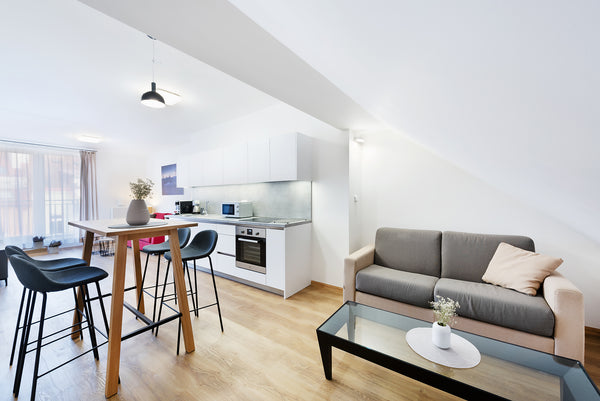 Nově otevřené apartmány Prague Roof Apartments se nacházejí v nově rekonstruovan Prague, Czechia Prague Roof Apartments - Apartmá s terasou 2 Entire rental unit vacation rental 42060961