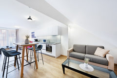 Nově otevřené apartmány Prague Roof Apartments se nacházejí v nově rekonstruovan Prague, Czechia Prague Roof Apartments - Apartmá s terasou 2 Entire rental unit vacation rental 42060961