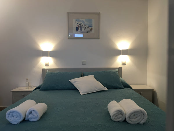 Authentic Greek warm hospitality. Traditional cycladic architecture. Spacious fu  STEFANO Apartments- First floor studio for 2 Private room in bed and breakfast vacation rental 35796737