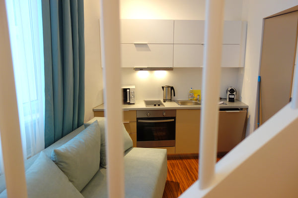 Die voll möblierten Studio-Apartments befinden sich in einem generalsanierten Wi Vienna, Austria Zirkusgasse 26 Apt 7(Typ2) Entire rental unit vacation rental 34296384