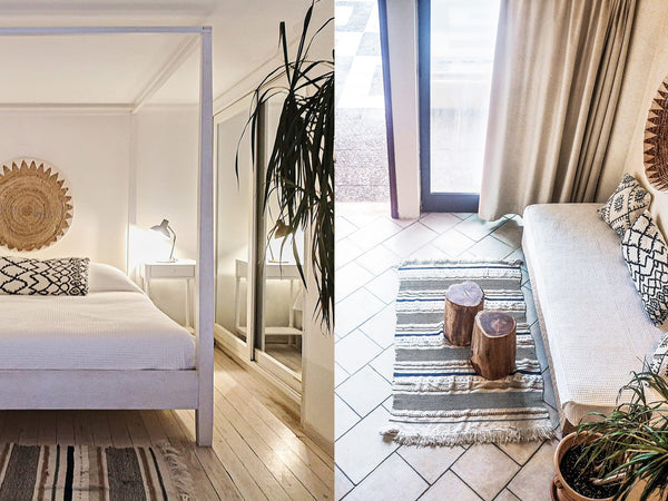 Featuring a modern equipped kitchenette, newly updated studio combines boho-chic  Plaza Studio Private room in resort vacation rental 49219097