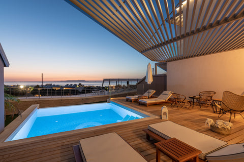A timeless and luxurious Boutique Resort in Crete’s breathtaking landscape. 11 b  Blossom SeaView Villa w pool | Onira Suite Dreams Room in hotel vacation rental 33133623