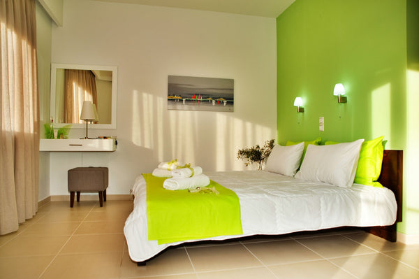 On one floor there are 2 spacious air-conditioned bedrooms with double or twin b Greece Two Bedroom Maisonette 2 - Esthisis suites Room in aparthotel vacation rental 18107715