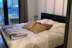 Double room in spacious city apartment, located in Tour & Taxis, with public tra Brussels, Belgium Vue du Canal Private room in condo vacation rental 53008452