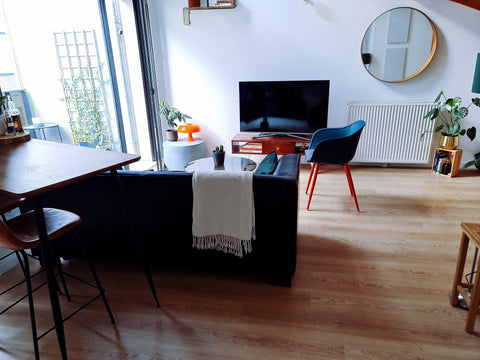 Appartement lumineux de 45m2 tout confort situé entre la Cité du Vin et la Base  Bordeaux, France Appartement duplex avec parking sécurisé Entire rental unit vacation rental 596875889690094456