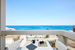 Laze at the balcony and feast your eyes on the amazing seaview and Fortezza cast Heraklion, Greece ♥ Enjoy Sunsets from our Seaview Apt ★ 5' to beach Entire rental unit vacation rental 41948036