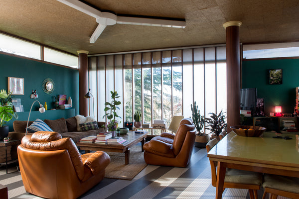 Maison d'architecte authentiquement vintage de style balnéaire mid-century moder Bordeaux, France Villa d'archi vintage MCM, rooftop sur Bordeaux Entire home vacation rental 41877950