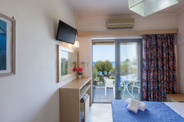 Villa Krini is a complex of 3 independent apartments located in the heart of Geo Greece VILLA KRINI Fully equipped studio near the beach Entire rental unit vacation rental 23231362