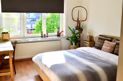 - Cosy & bright room with comfortable bed (1.60 m) in a large apartment<br />- c Ghent, Belgium bohemian room in spacious flat with cat Private room in condo vacation rental 42250777