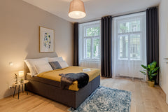 Welcome in 1 bedroom apartment with  in tranquil part of booming Karlín district Prague, Czechia Newly reconstructed 1 bedroom apartment - hip area Entire rental unit vacation rental 614249071891911548