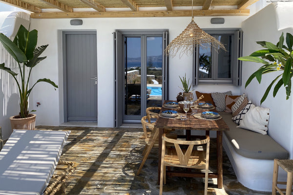 Villa Ypsilon Naxos is your dream vacation home.<br /><br />Stunning sea view, p  Villa Ypsilon - luxury house with sea view & pool Cycladic home vacation rental 46794316