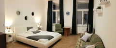 Nice and clean spacious apartment 80 m2, big bedroom and living  room, bathroom   Domenico ❤ M8 ❤ Nice Spacious apartment in Prague. Entire rental unit vacation rental 1701072