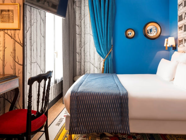 This magnificent room of 15 m ² for two people with a Queen size bed (separable  Paris, France Quirky and wide double room next to Montmartre Room in boutique hotel vacation rental 24752344