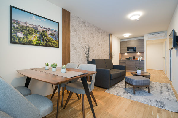 One bedroom apartment with balcony.  MyApartments - Top 18 Entire serviced apartment vacation rental 40386413