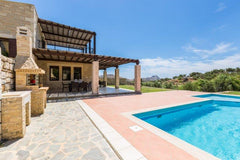 This brand new luxury villa is situated at the south part of Rethymno at the vil Rethimnon, Greece Villa Lefkogia Entire villa vacation rental 14080110