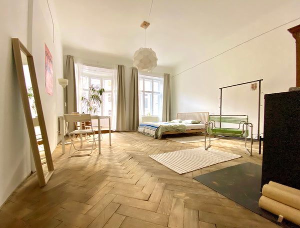 Spacious and  bright room in a lively shared flat, south side window front to a  Vienna, Austria Big bright room in a student flat Private room in rental unit vacation rental 41001868