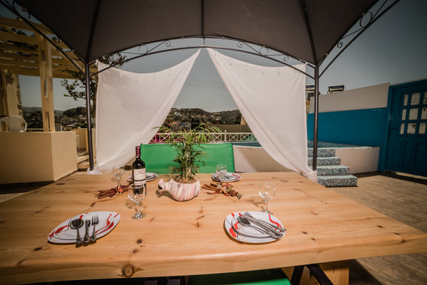 With view from the cozy and spacious terrace over » Pitsidia you can spend beaut Heraklion, Greece Villacharula Entire villa vacation rental 13113077