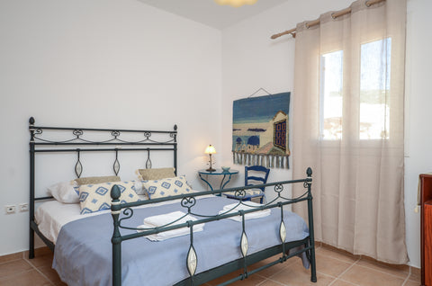 A beautiful Cycladic house located in the quiet & picturesque village of Vivlos, Athens, Greece Traditional Cycladic House Cycladic home vacation rental 26583553