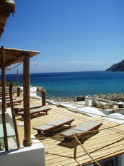 Studio for two guests (with double bed or two singles ) with private balcony/ver Greece SEAVIEW STUDIO BY THE BEACH FOR 2!! Cycladic home vacation rental 2812213