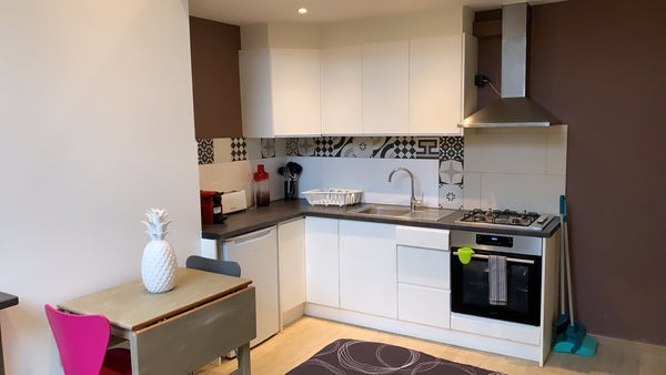 Fully renovated studio that can accommodate up to 3 travelers. The apartment is   Modern Studio close to La Gare du Midi Entire rental unit vacation rental 47264320