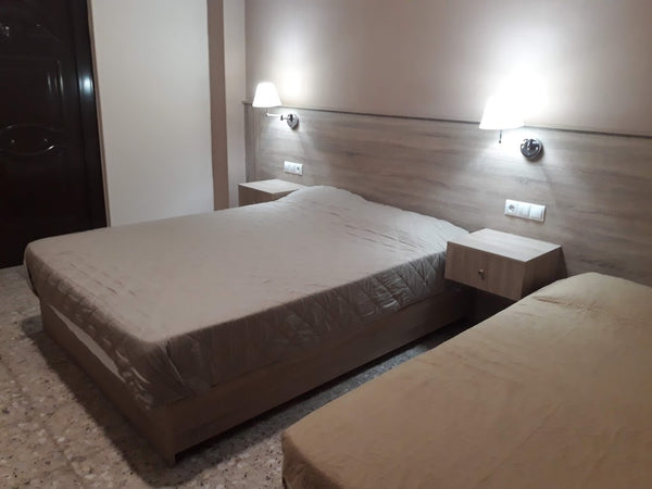 The Santo George Beach Hotel is located almost on the beach of Amoudara in Herak Heraklion, Greece Double Room on the Beach Private room in bed and breakfast vacation rental 44237097