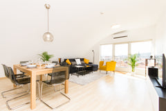 A stunning and unique penthouse apartment with terraces. Amazing views of the en Prague, Czechia Wenceslas Square Loft I 2 BR, Terrace (Old Town) Entire rental unit vacation rental 51317740