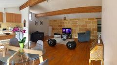 T2bis de 55m² (90m² hors Carrez)<br />Lumineux et avec beaucoup de charme, il es Bordeaux, France Charmant et lumineux T2 Bis aux Chartrons - 55 m2 Entire rental unit vacation rental 4921596