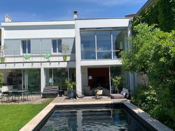Spacious, comfortable, quiet, very light house in a residential area of Bordeaux Bordeaux, France Architectural house with pool in Bordeaux Entire home vacation rental 48950060