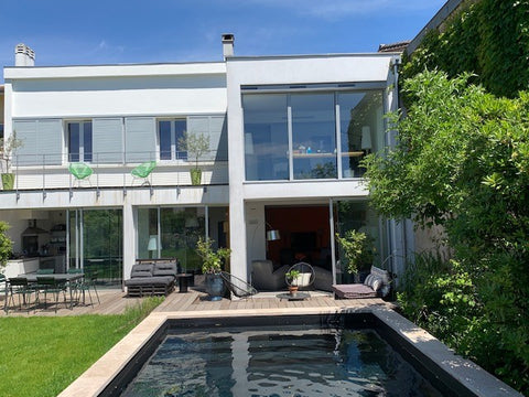 Spacious, comfortable, quiet, very light house in a residential area of Bordeaux Bordeaux, France Architectural house with pool in Bordeaux Entire home vacation rental 48950060