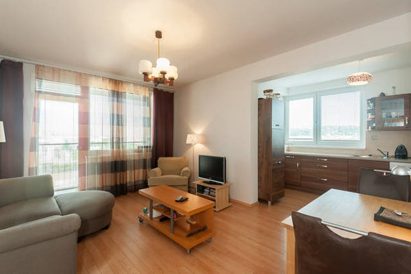 Cozy and modern apartment with a panoramic view. It is suitable for families wit Prague, Czechia Cozy and modern apartment 20 min from the center Entire rental unit vacation rental 37937604