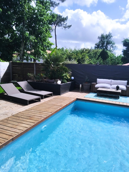 Villa individuelle avec piscine chauffée située à 20 min de Bordeaux et 30 min d Saint-Aubin-de-Médoc, France Villa piscine chauffée entre Océan et Bordeaux Entire home vacation rental 50143056