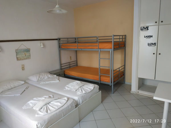 Renia Studios and Apartments is located in the heart of Agia Pelagia seaside vil Heraklion, Greece ECONOMY CENTRAL BEACH STUDIO Entire rental unit vacation rental 35592932
