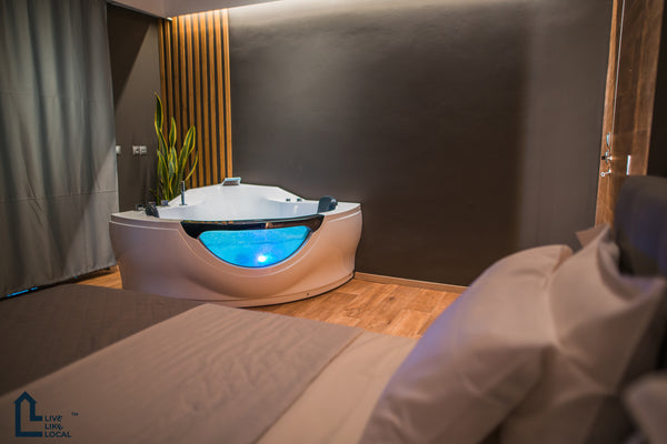 Enjoy this stunning apartment that comfortably accommodates four guests. It has  Athens, Greece ❈ACRPOPOLIS SUITE❈JACUZZI ❈BEAUTIFULL BALCONY❈NOHO Entire rental unit vacation rental 43277808