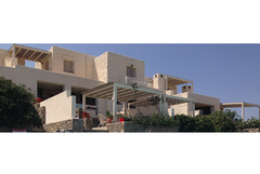 Stone house in traditional Cycladic architecture. It combines great outdoor and  Greece Pounda complex house Entire condo vacation rental 5429494