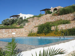 Blue Paradise is a dreamy holiday home for your family or group of friends. Marc Paris, France Villa on the Beach Pool access A/C, private garden Cycladic home vacation rental 46841279