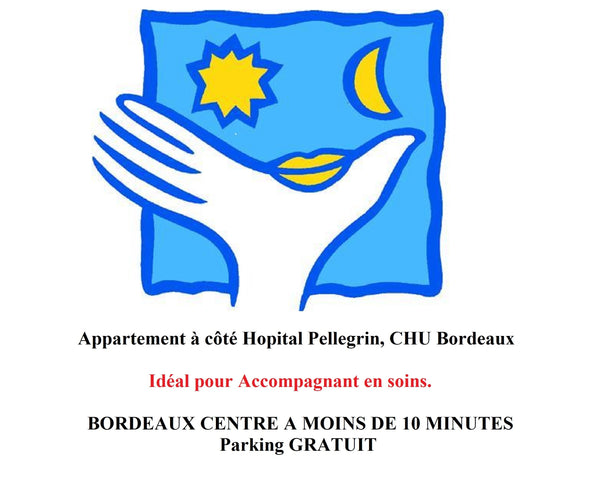 Besoin d'un endroit pour accompagner un patient de l'hôpital ou encore pour visi  LOCBORDEAUX FR. Apartment like home near  Hospital Entire rental unit vacation rental 52867056