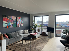 This apartment is perfect for a full Copenhagen experience , close to everything Copenhagen, Denmark 115m2  modern apartment by the water with balcony Entire condo vacation rental 597640832572553307