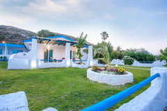 AEGEAN STYLE<br /> Ground floor house with yard and grass around, independent en Greece Faliraki Blue Villas (BLUE HOUSE 6 pers) Entire rental unit vacation rental 26489288