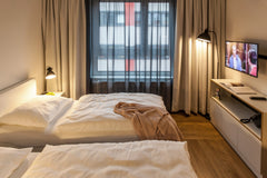 A piece of home for a few weeks or months? <br /><br />Whether you are on the ro Vienna, Austria Serviced Apartment- Studio Twin in Vienna Room in serviced apartment vacation rental 24367994
