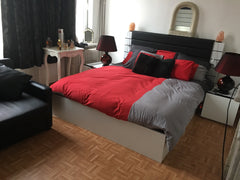 Très belle et spacieuse chambre dans un appartement situé devant le métro Mérode Etterbeek, Belgium Grande belle chambre à Etterbeek 950 eur par mois Private room in rental unit vacation rental 7061066