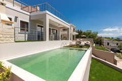Modern Villas are two beautiful 3-bedroom Villas with two private pools, with wo Chania, Greece Modern Villas with nature views, 6 BD, 2 pools Entire villa vacation rental 40882958
