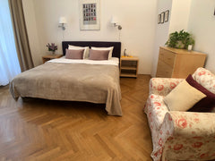 This comfortable apartment has 3 bedrooms, livingroom with fully equipped kitche Hlavní město Praha, Czechia Lovely Apartment Heart in Old Town Entire rental unit vacation rental 1686130