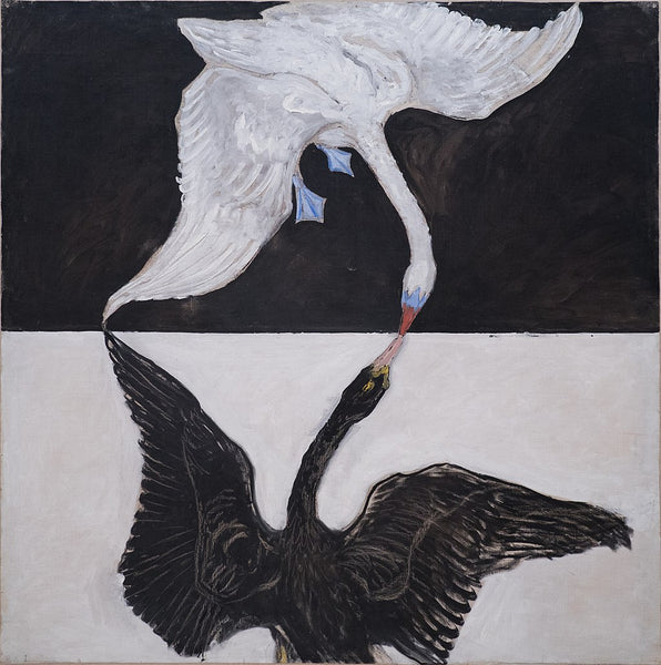 Prints by Hilma af Klint Artist, Group IX/SUW,The Swan, No. 1, 1915.Posters Af Klint's artistic work. Hilma af Klint, Altarpiece 1, Hilma af Klint print, Klint Altarpiece. Paintings in Frames. Swedish artist and mystic posters, prints, rare pictures