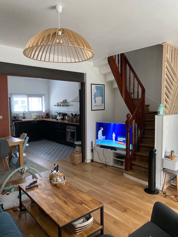 Maison agréable à vivre, pièces de vie au rdc et chambre et sdb à l'étage. Pas d Bordeaux, France Maison de ville 3 pièces dans impasse au calme Entire townhouse vacation rental 51259742